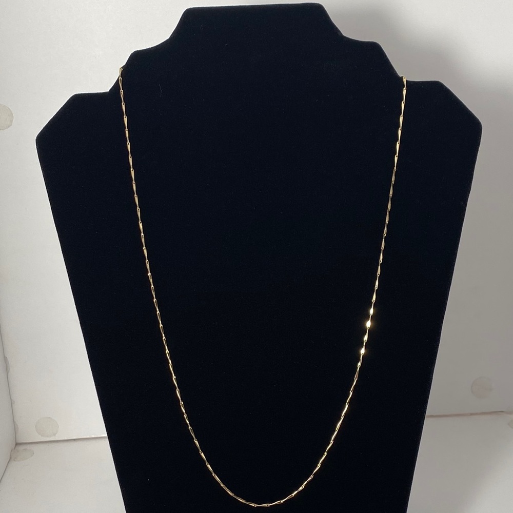 Women 14K Laminated Gold Chain